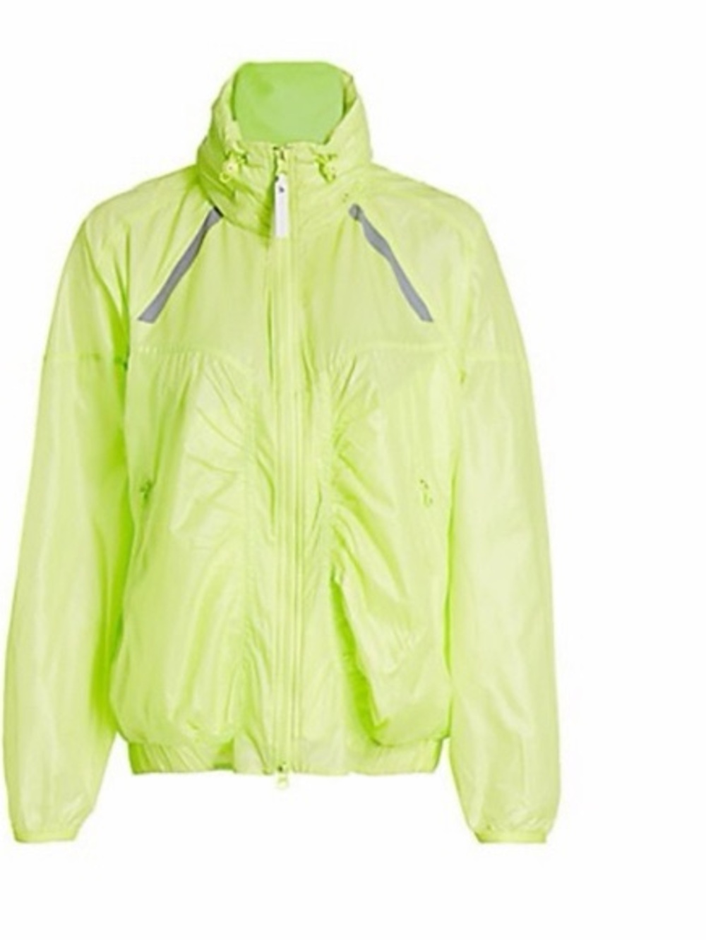 Adidas by Stella McCartney Neon Yellow Bomber Jacket